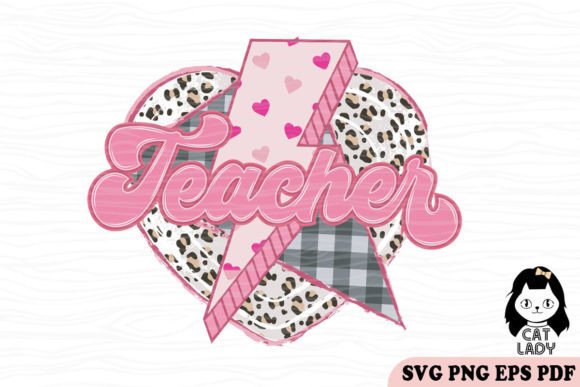 Leopard Teacher Valentine SVG PNG: A Versatile Graphic Design Asset for Crafts