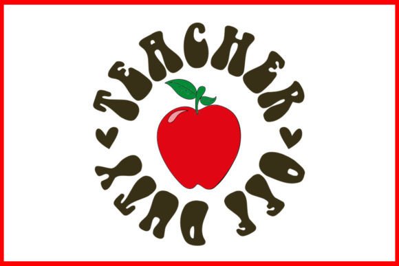 Retro SVG, Teacher off Duty: A Graphics Asset for Crafts and Creative Publishing