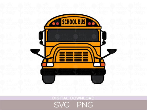 School Bus SVG and PNG: A Versatile Graphic Design Asset for Crafts