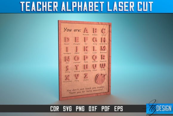 Teacher Alphabet Laser Cut SVG: A Designer’s Honest Take