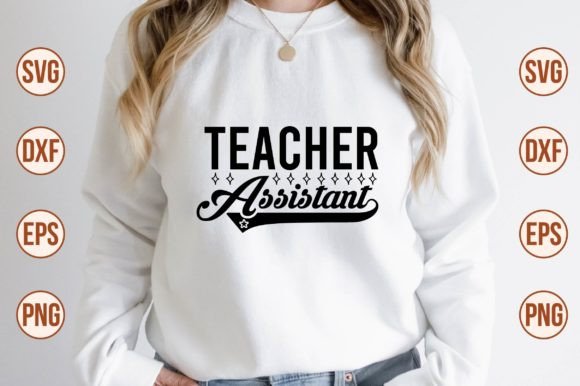 Teacher Assistant SVG: A Versatile Graphic Design Asset for Content Creators