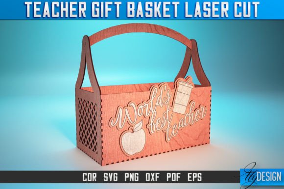 Teacher Gift Basket SVG: A Creative Design Asset for Content Publishing