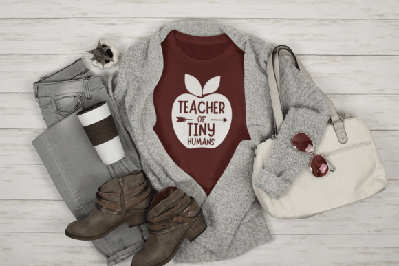 Teacher of Tiny Humans SVG: A Crafts-Friendly Graphic for Creative Projects