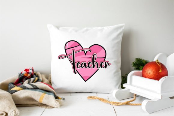 Teacher Valentine SVG Design for Crafts and Graphics Projects