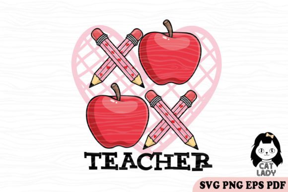 Xoxo Teacher Valentine SVG PNG: A Practical Graphic Design Asset for Crafts